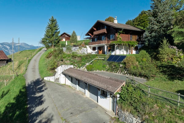 Les Posses-sur-Bex - Chalet 6 chambres, panorama sur les Dents-du-Midi 2