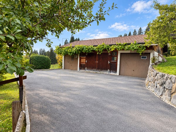 Chalet familial typique à Gryon avec jardin et dépendances 11