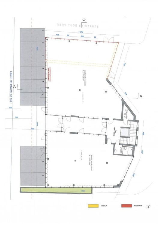 Atelier - dépôt au rez-de-chaussée dans la zone industrielle d'Echallens 2