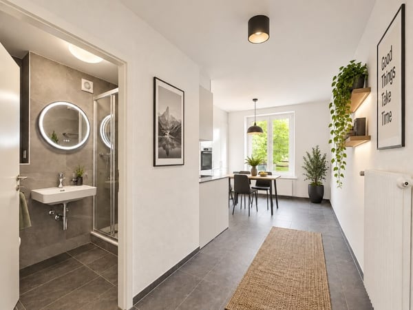 Très bel appartement de 4.5 pièces entièrement rénové au 1er étage au coeur de Vallorbe 11