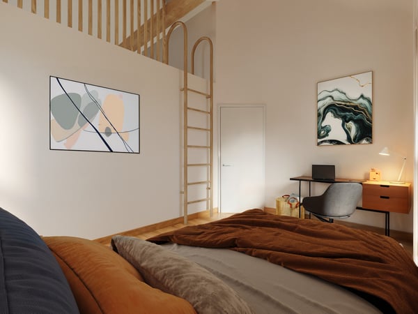 Sur la Cluse Villa 3B - Mitoyenne 1.5 pièces 10