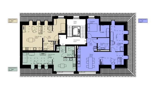 Appartement avec encadrement 3.5 pièces 2
