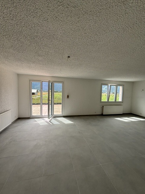 Appartement avec une grande terrasse et vue sur les Dents-du-Midi