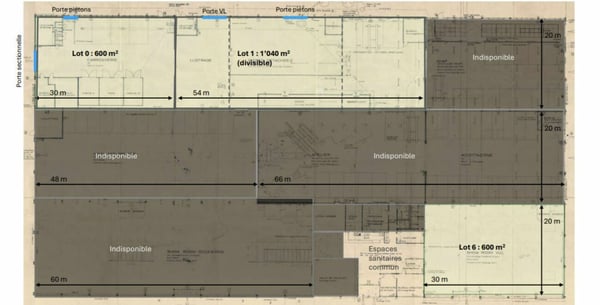 Surface industrielle de 730m2 2