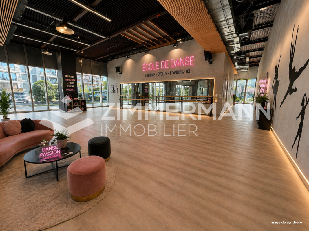 Surface commerciale au rez 525m2