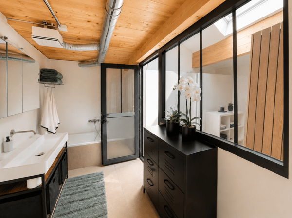 Magnifique appartement d'architecte de 138 m² avec jardin et terrasse - Attalens 10