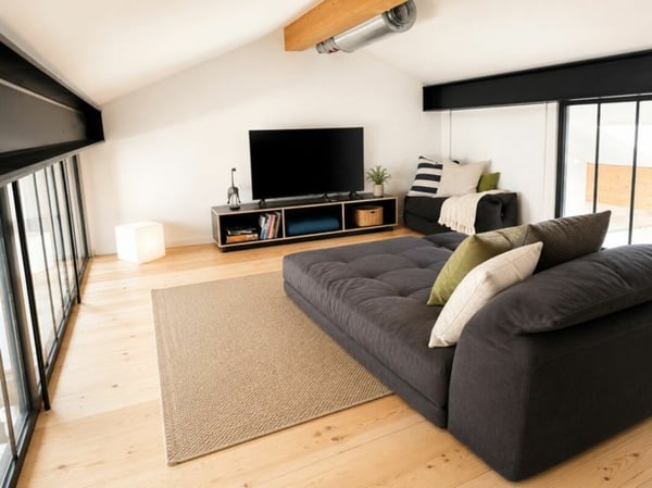 Magnifique appartement d'architecte de 138 m² avec jardin et terrasse - Attalens 11