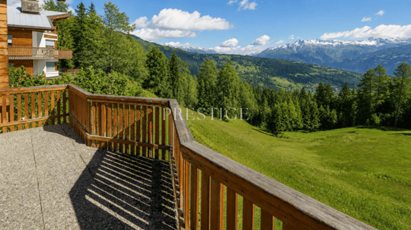 Chalet de 5 pièces avec vue imprenable à Anzère 13