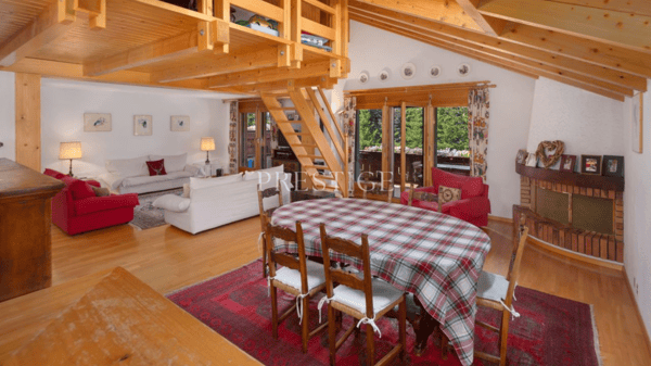 Spacieux appartement 5.5 pièces face au Golf Ballesteros – Centre de Crans à pied 2