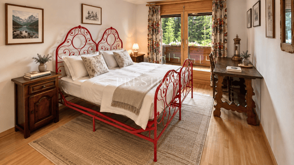 Spacieux appartement 5.5 pièces face au Golf Ballesteros – Centre de Crans à pied 10