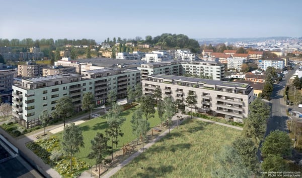 Appartements neufs 3.5 pièce à Ecublens dès  87 m² - www.mapraz-parc.ch 2