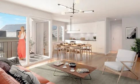 Montreux ? Appartement neuf de 3.5 pièces au 3e étage avec deux balcons 1