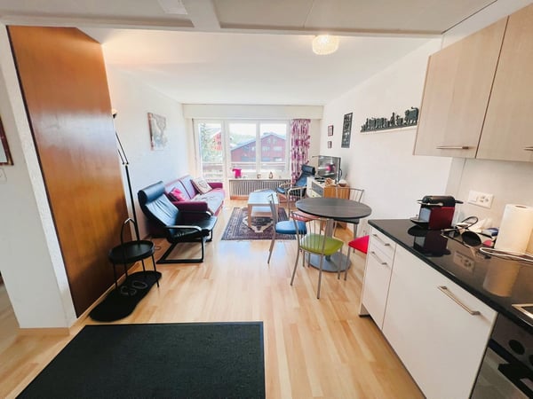 À LA SAISON: Magnifique 1.5 pces rénové - Spacieux & Lumineux - Belle vue - Bien situé - Lieu calme 2