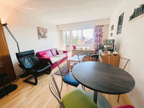 À LA SAISON: Magnifique 1.5 pces rénové - Spacieux & Lumineux - Belle vue - Bien situé - Lieu calme 1