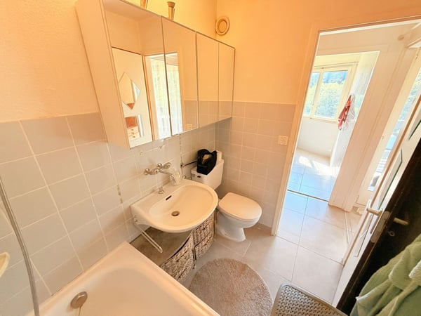 Spacieux et lumineux studio de 1.5 pièces - Très bien situé - Endroit très calme - Magnifique vue 11
