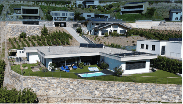 St-Léonard - villa contemporaine de 7.5 pièces avec piscine