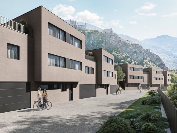 Démarrage imminent 6 villas à Sion 2
