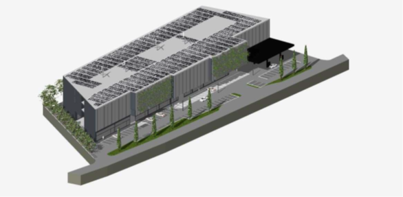 Projet de construction d'un centre commercial et artisanal à Granges 2
