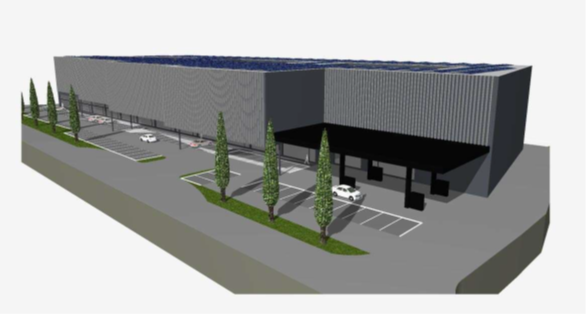 Projet de construction d'un centre commercial et artisanal à Granges 1