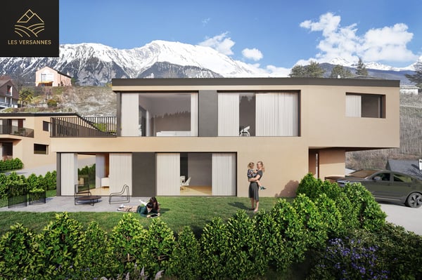 Appartement moderne de 3.5 / 4.5 pièces à vendre à Grimisuat 1