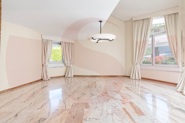Villa contemporaine avec piscine intérieure à louer non meublée 8
