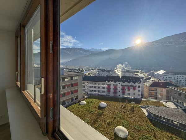 Studio for rent - Sion - Place du Midi 7