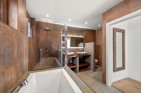 Propriété contemporaine rénovée avec vue panoramique à Chernex 13