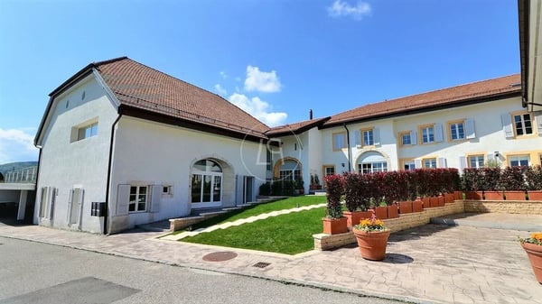 Renovated duplex apartment with lake view near Rolle 1