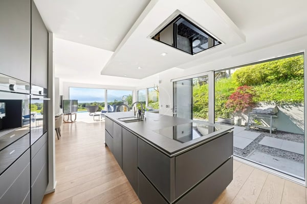 Superb architect-designed villa with panoramic view in Lully 5