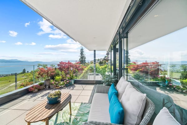 Beautiful modern property with panoramic view in Lutry 11