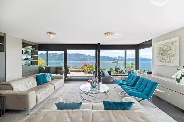 Beautiful modern property with panoramic view in Lutry 7