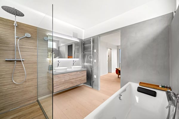 Stunning modern attic with panoramic view near Montreux 10