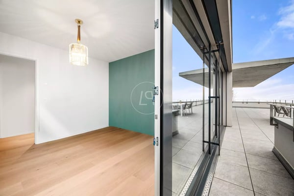 Stunning modern attic with panoramic view near Montreux 12
