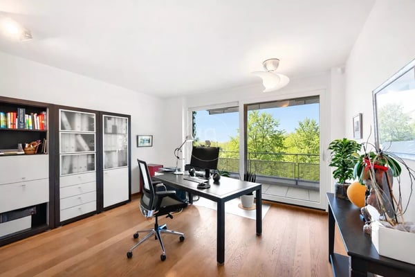 Magnificent modern duplex and penthouse with lake view in Lausanne 12