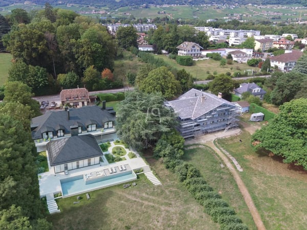 Project for a luxury modern lake front property,  Rolle 6