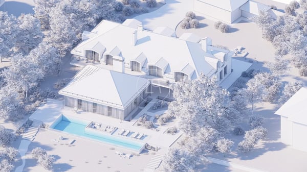 Project for a luxury modern lake front property,  Rolle 5
