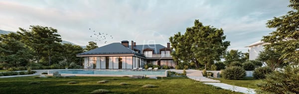 Project for a luxury modern lake front property,  Rolle 2