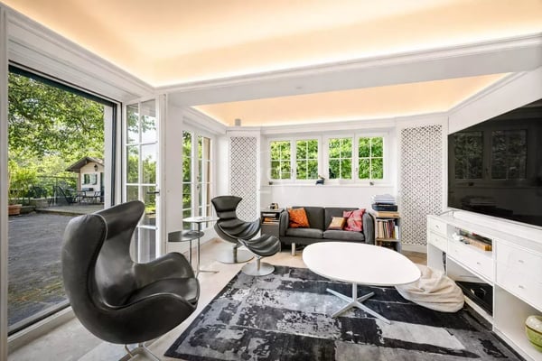 Superb property in an emerald setting with lake view in Aubonne 6