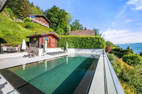 Beautiful family property with lake view and swimming pool in Blonay 7