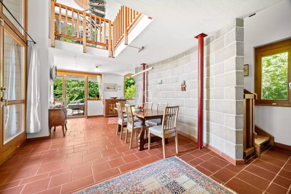 Beautiful family house with pool near Rolle 3