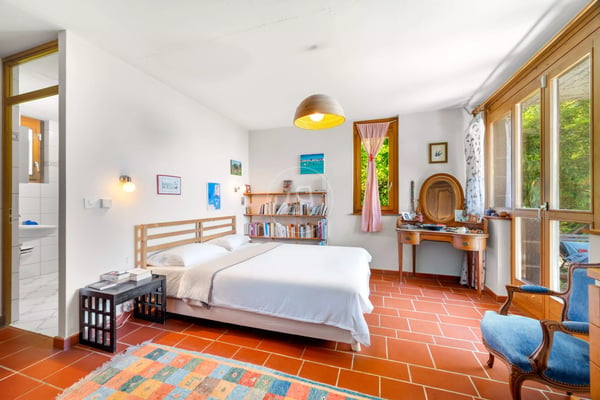 Beautiful family house with pool near Rolle 10