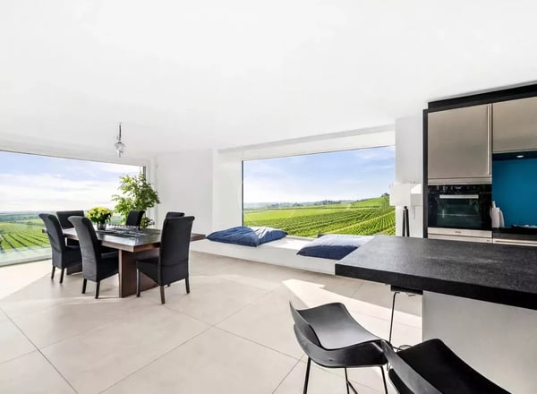 Beautiful architect-designed villa with lake view near Morges 5
