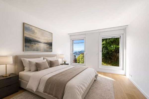 Superb apartment with panoramic view located in Montreux 8