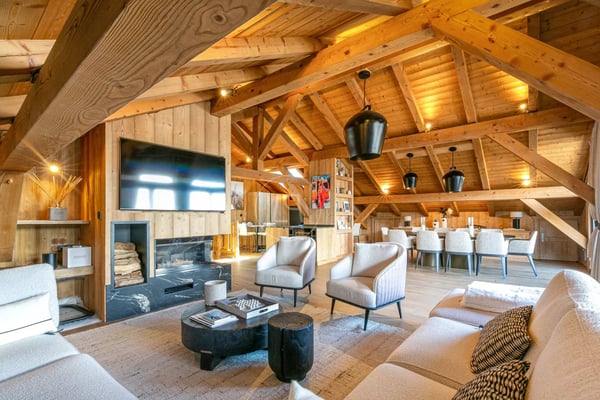 Sublime top-of-the-range duplex in Megève 1