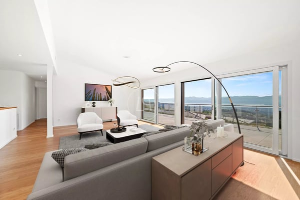 Turnkey contemporary villa with 180 view - Arzier-le-Muids 8