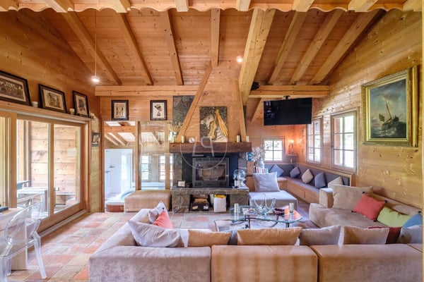 Charming, exceptional chalet near Megève 7
