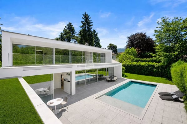 Villa contemporaine d'exception au coeur de Chêne-Bougeries 1