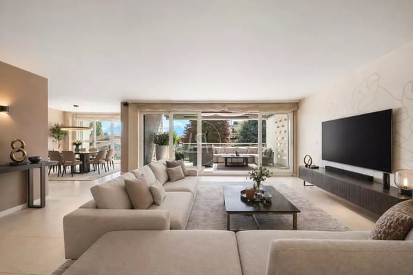 Beautiful turnkey apartment with terrace and garden in South Pully 2