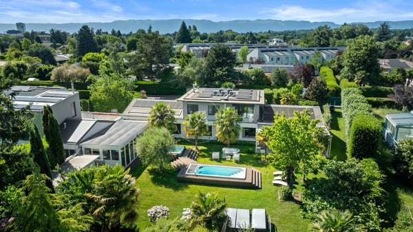 Superbe propriété contemporaine au calme, à Thônex 3