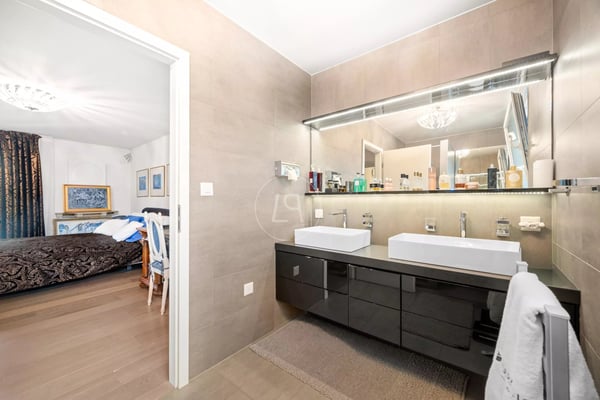 Superbe propriété contemporaine au calme, à Thônex 12